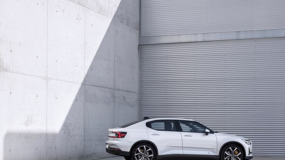 Volvo S Polestar Unveils Electric Car Touted As Tesla Rival Abc News