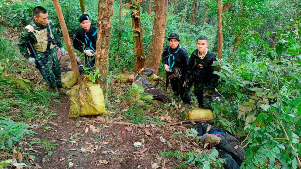 15 suspected drug smugglers killed by Thai border patrol