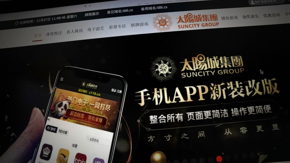 China issues warrant for Suncity boss over illegal gambling