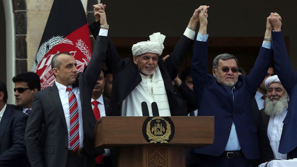 Ashraf Ghani, Sarwar Danish, Amrullah Saleh