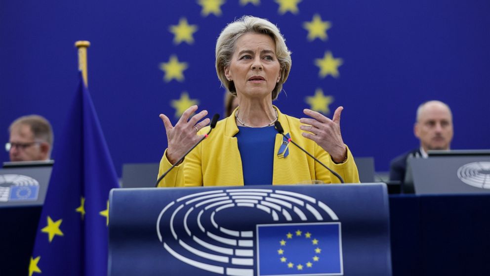 EU chief Von der Leyen to visit Ukraine to stress support