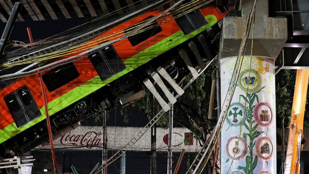 Report blames poor welds for Mexico City subway collapse