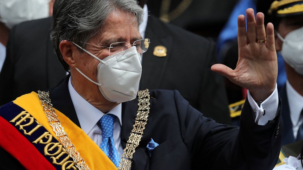 Former banker Guillermo Lasso becomes president in Ecuador