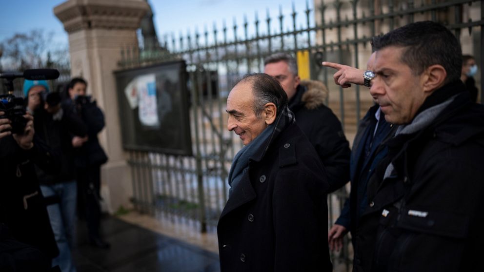 Zemmour, French far-right pundit, launches presidential run