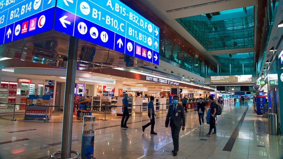 Virus slows Dubai airport, world's busiest for global travel - ABC News