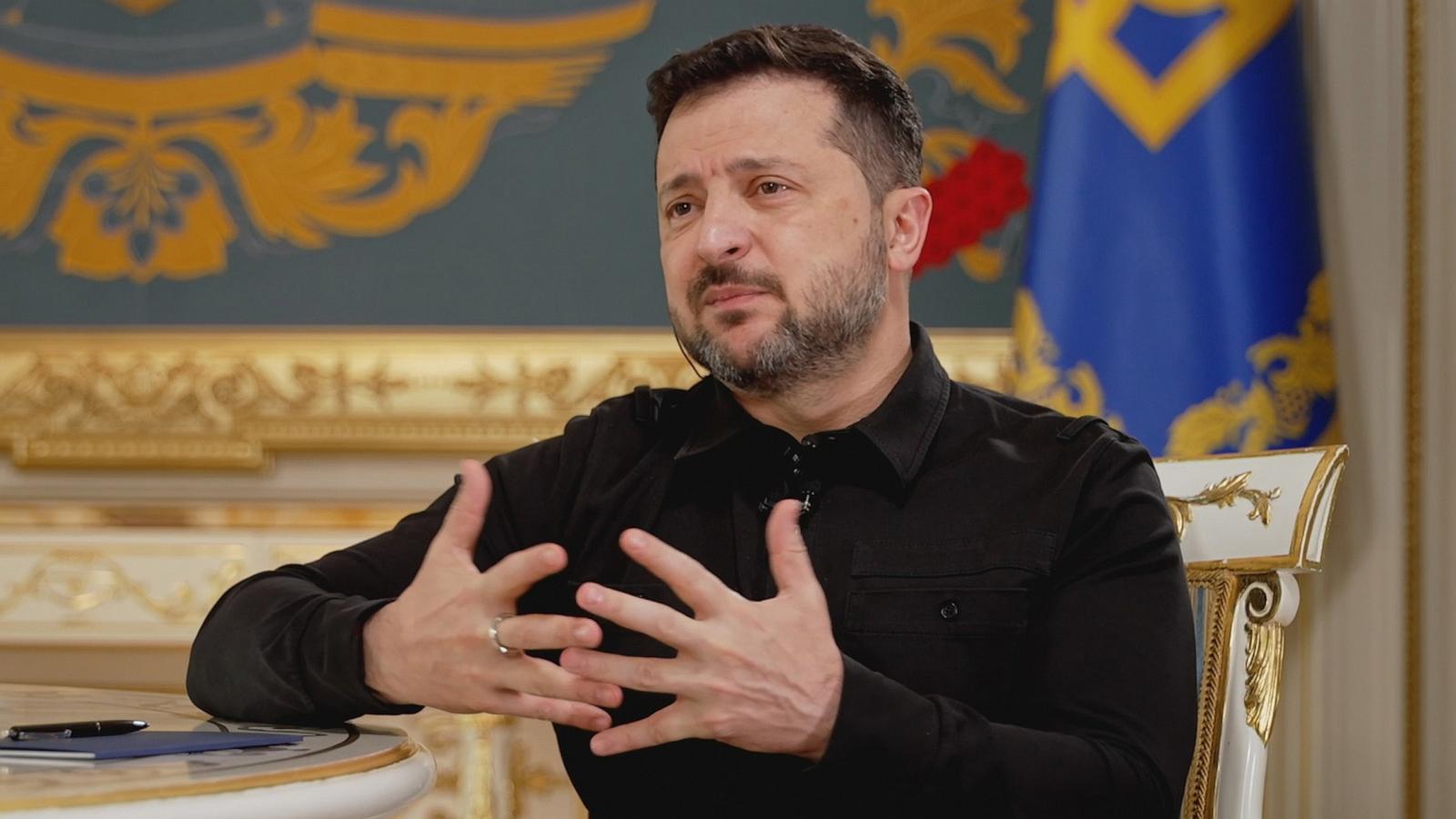 Zelenskyy tells ABC News Starlink network still isn't fully working