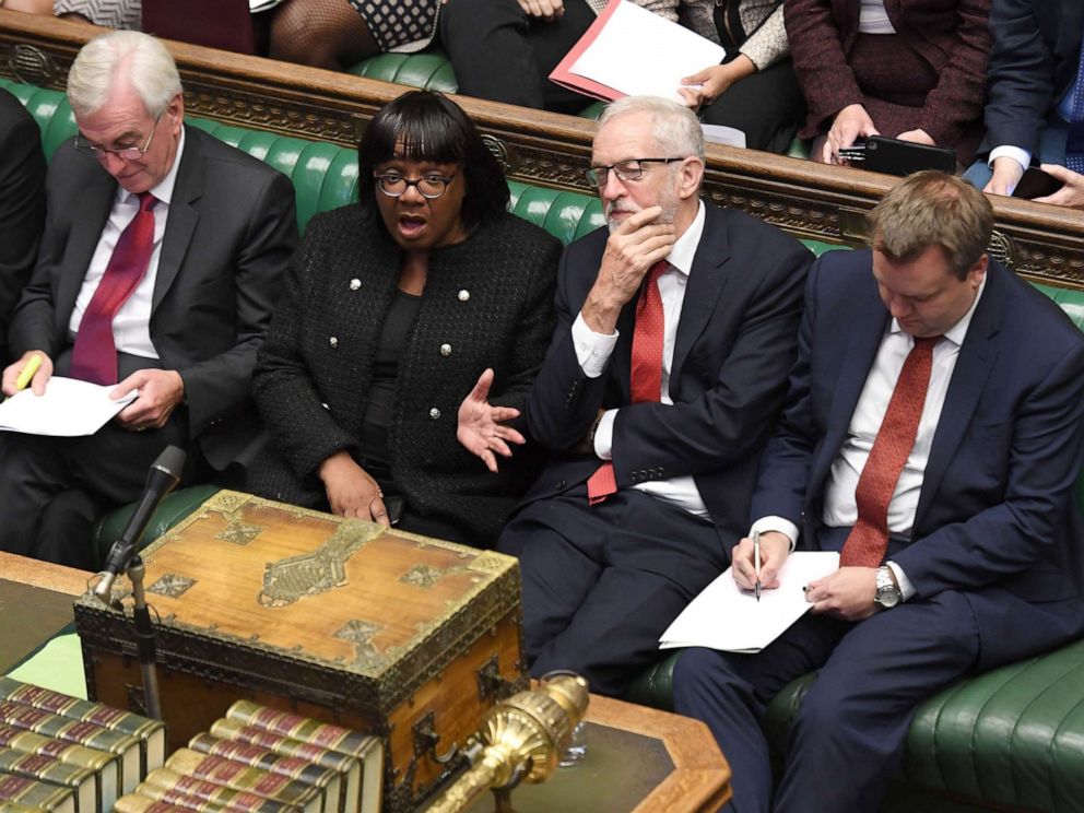 Diane Abbott Becomes First Black Politician To Represent Party At Pmqs Abc News