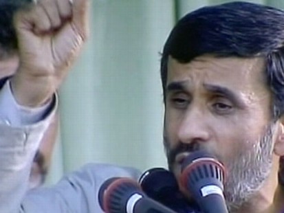 VIDEO: Government officials in Iran deny a live grenade his the Presidents convoy.