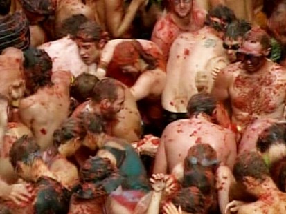 tomato fight festival