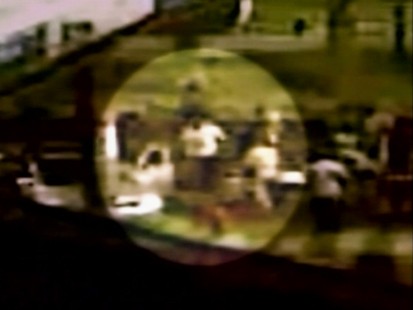 Picture of gunman being arrested in Mumbai.
