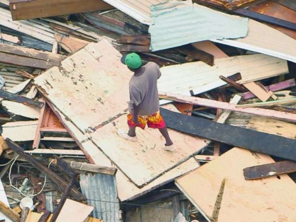 Hurricane Maria destroyed communities and flatted entire forests on the island of Dominica.