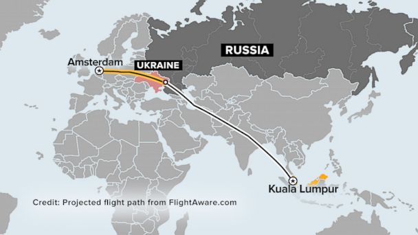 President Obama Says At Least One American On Board Downed Malaysia Airline Plane In Ukraine Abc News