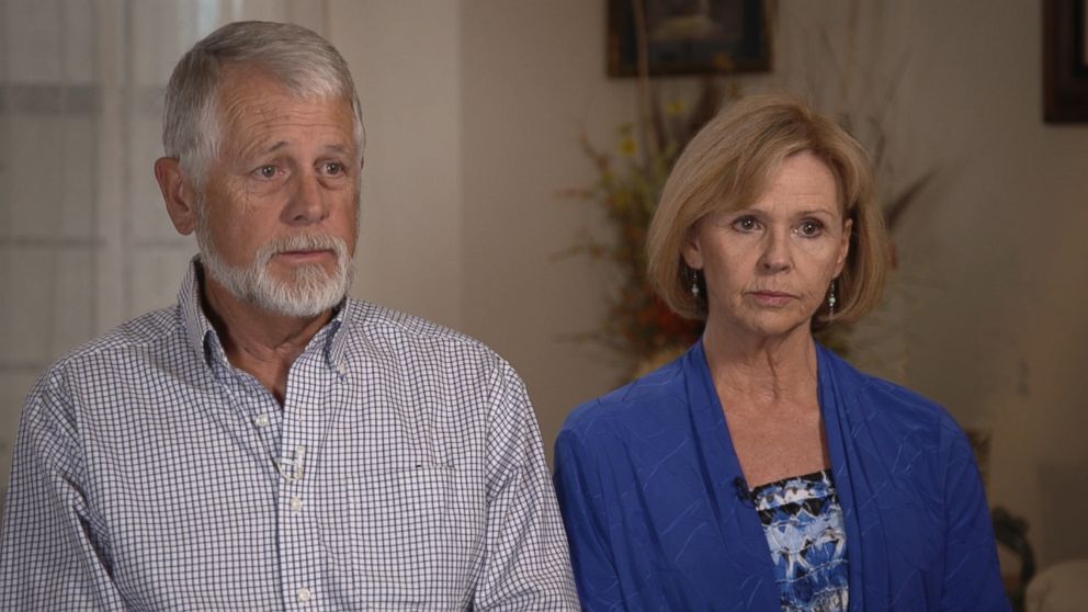 Carl and Marsha Mueller are seen here during an interview for ABC News' "20/20."