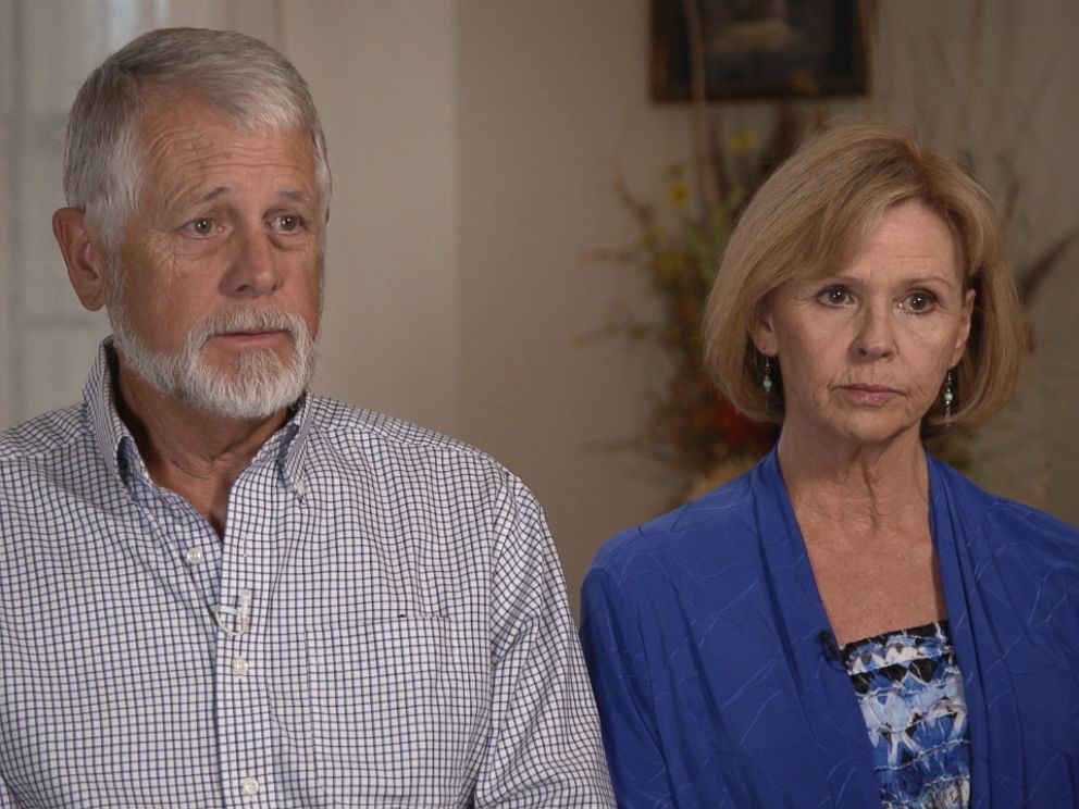 Carl and Marsha Mueller are seen here during an interview for ABC News 20/20.