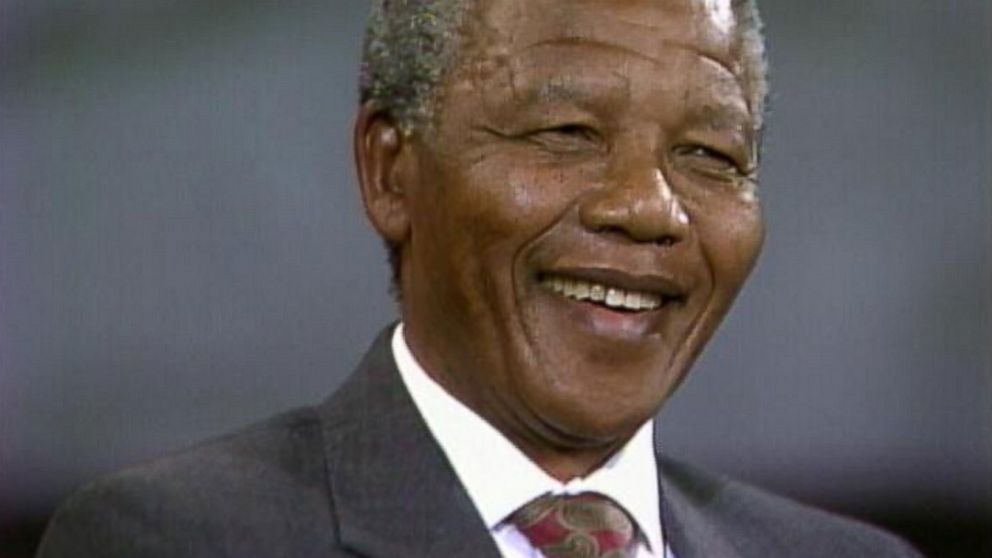 Nelson Mandela became South Africa's first democratically elected president.