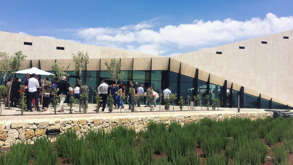 The newly constructed Palestinian Museum in the West Bank on May 18, 2016.