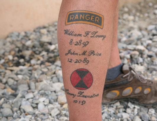 New Army rules ban belowelbow tattoos on recruits  Washington Times