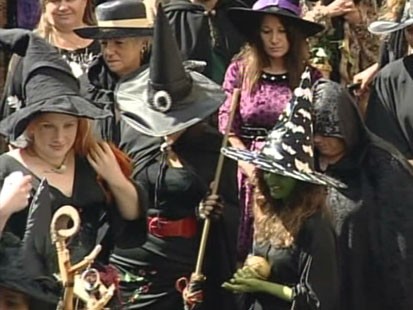Video: 500 witches try out for dream job.