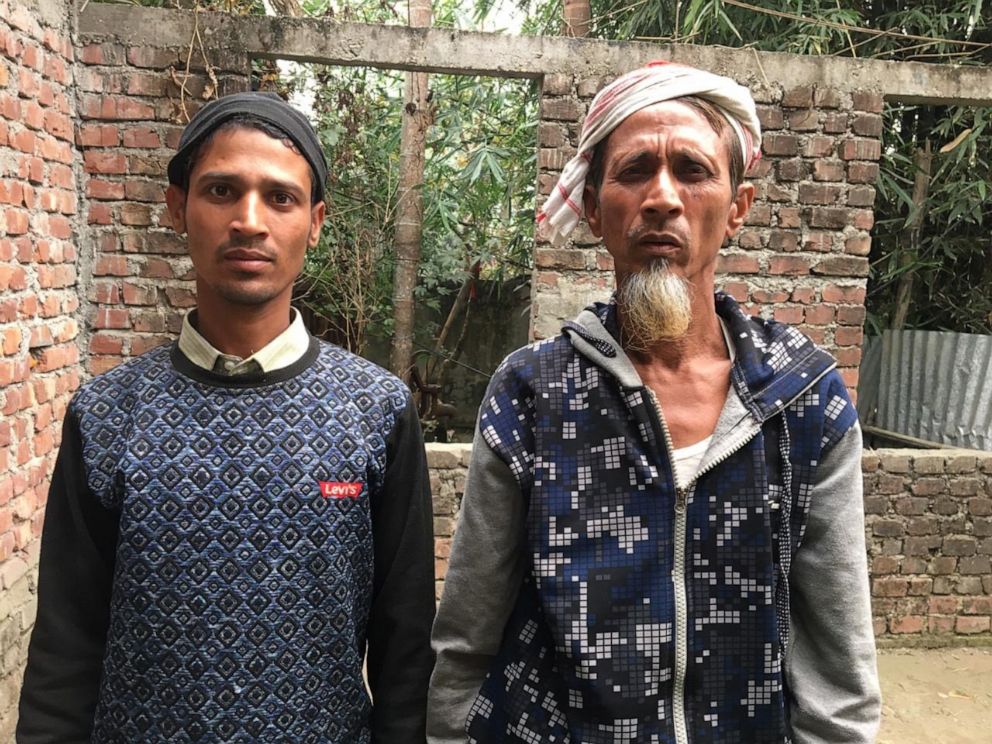 PHOTO: "I am an Indian," says Ajbahar Ali, a farmer in Assam who was detained as an 'immigrant' for over three years. His son, Moinul Hoque, could face a similar fate.