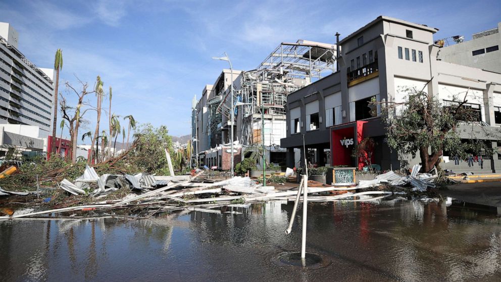 27 Dead After Hurricane Otis Makes Landfall In Mexico As Category 5 ...