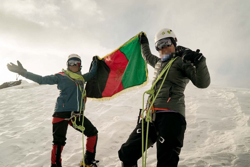 For Afghan Women Mountaineers, Uphill Battles Begin Before The Climb :  Parallels : NPR