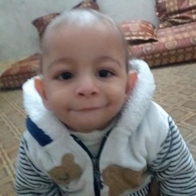 Ahmed Hammad, 5, had the device installed as a baby to treat a heart condition.