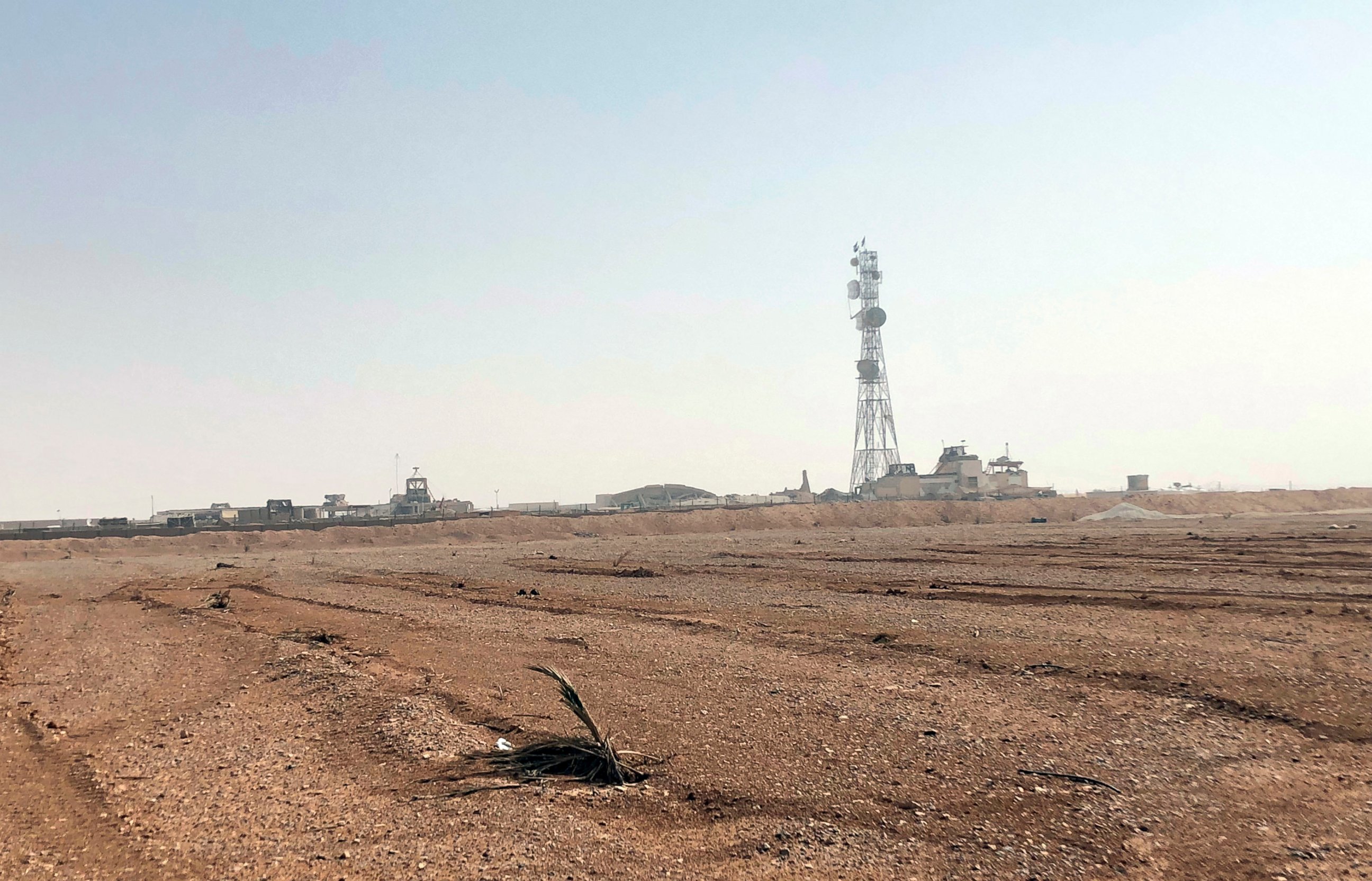 PHOTO: The al-Tanf military outpost in southern Syria on Monday, Oct. 22, 2018. The U.S. trains Syrian opposition forces at the garrison outpost.