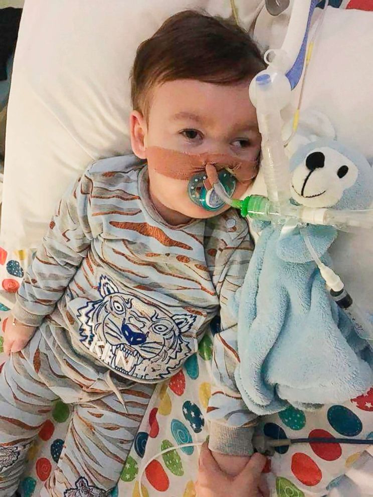 PHOTO: This file photo taken on April 5, 2018, shows seriously ill British toddler Alfie Evans at Alder Hey Children's Hospital in Liverpool.