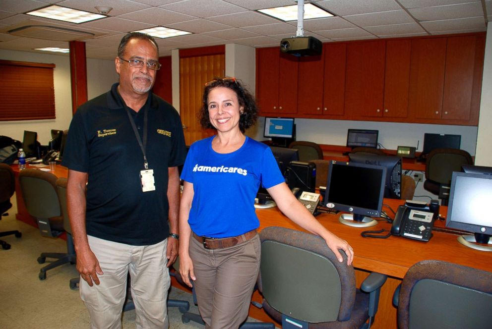 PHOTO: Americares Puerto Rico Mental Health Program Manager Alexia Suarez afer a training with EMTs in Humacao, Puerto Rico.