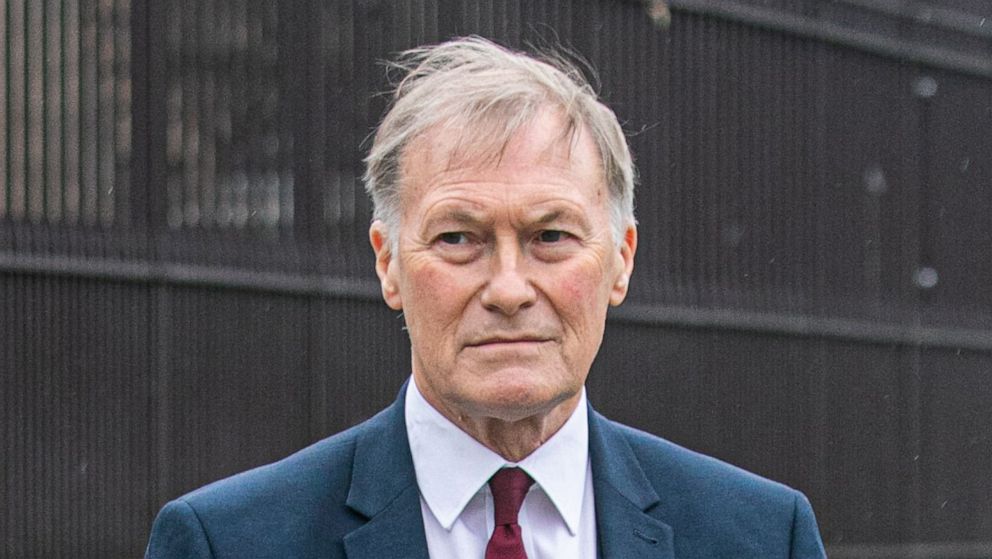 PHOTO: David Amess, Conservative MP for Basildon, in Westminster, London, May 25, 2021.