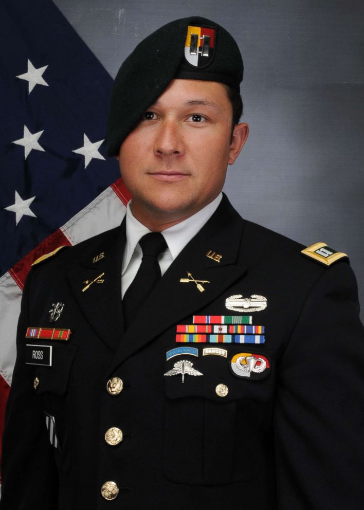 PHOTO: Army Capt. Andrew Patrick Ross, 29, of Lexington, Virginia was one of three special operations service members killed by a roadside bomb in Afghanistan on Nov. 27, 2018.