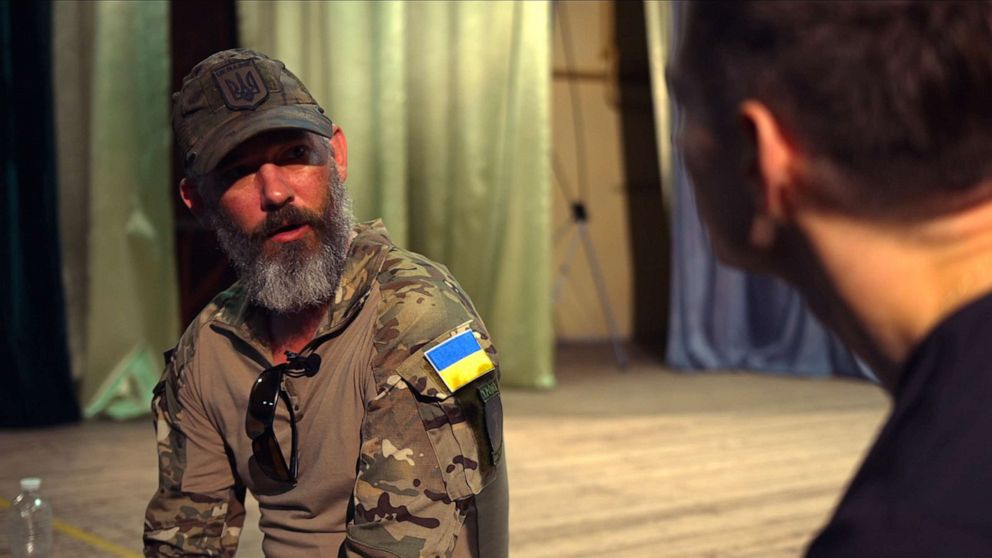 PHOTO: Andy Drueke, who was captured by Russian forces and rescued last year, is back in Ukraine to help with the war effort.