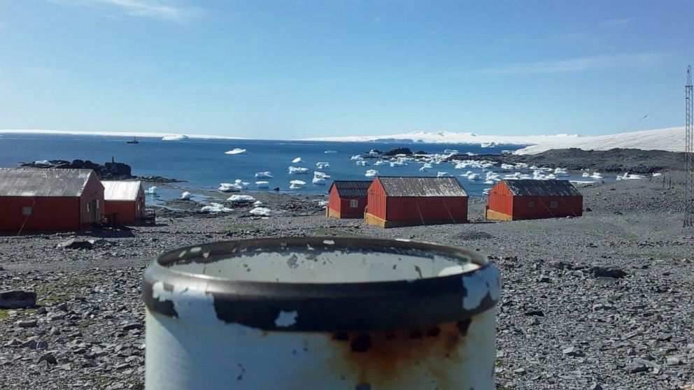 PHOTO: Esperanza base registers record temperatures in Antarctica, Feb. 7, 2020.
