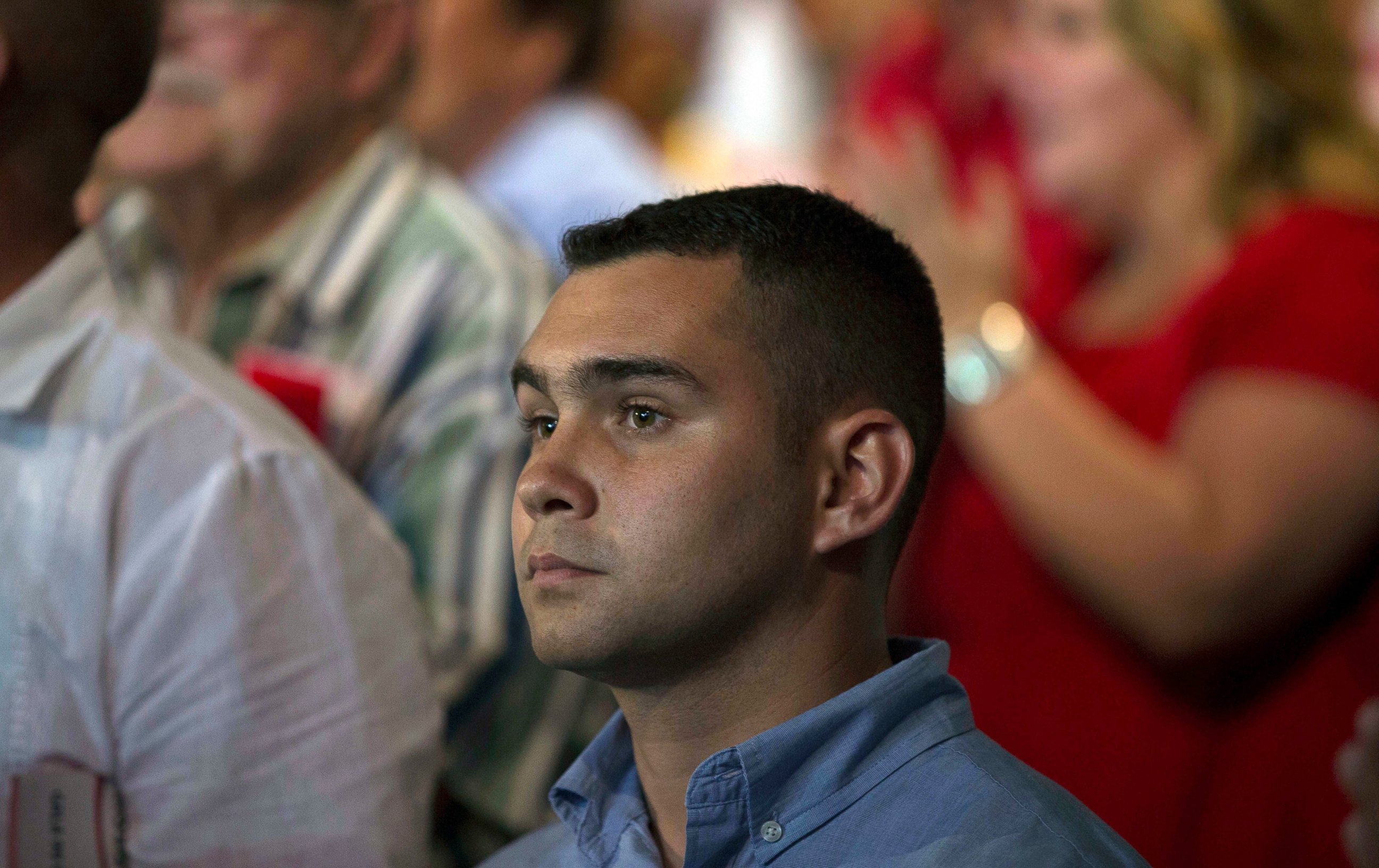 PHOTO: Elian Gonzalez attends a gala for the 90th birthday of Cuban Leader Fidel Castro at the 'Karl Marx' theater in Havana, Cuba, Aug. 13, 2016.