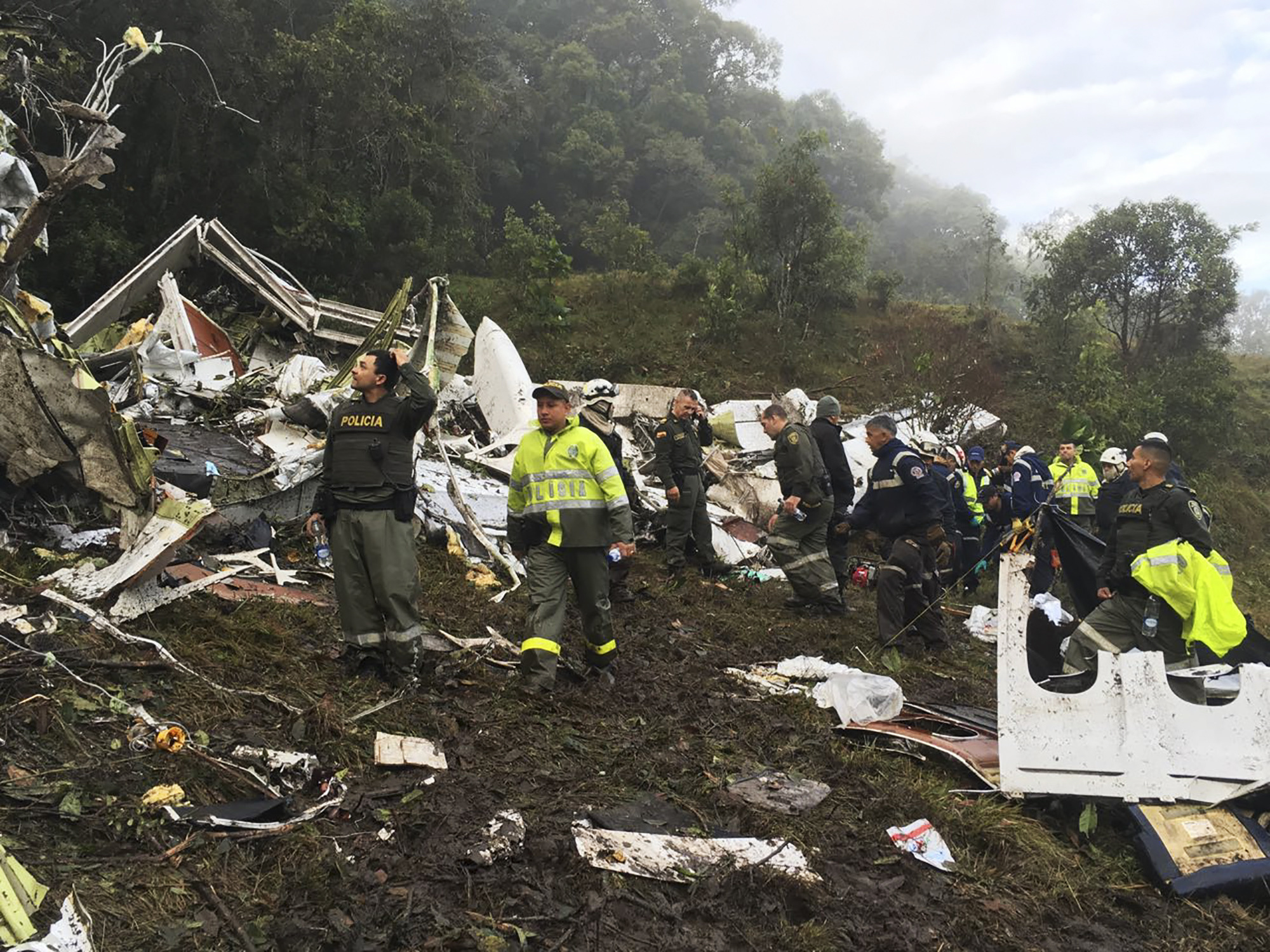 Катастрофа Bae 146 в Колумбии