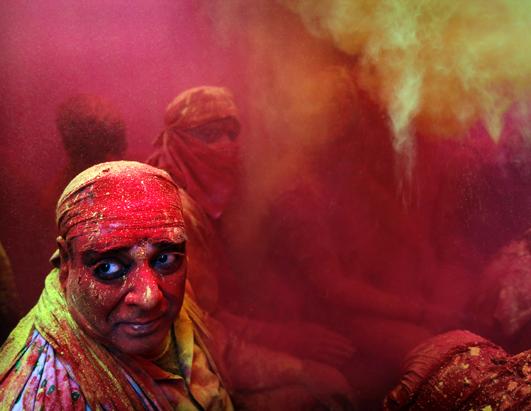 The Holi Festival marks the beginning of Spring for religious Hindus ...