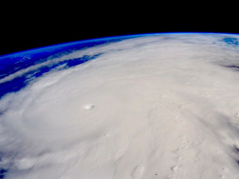 PHOTO: This image taken Oct. 23, 2015, from the International Space Station shows Hurricane Patricia, The Category 5 storm, the strongest recorded in the Western Hemisphere.
