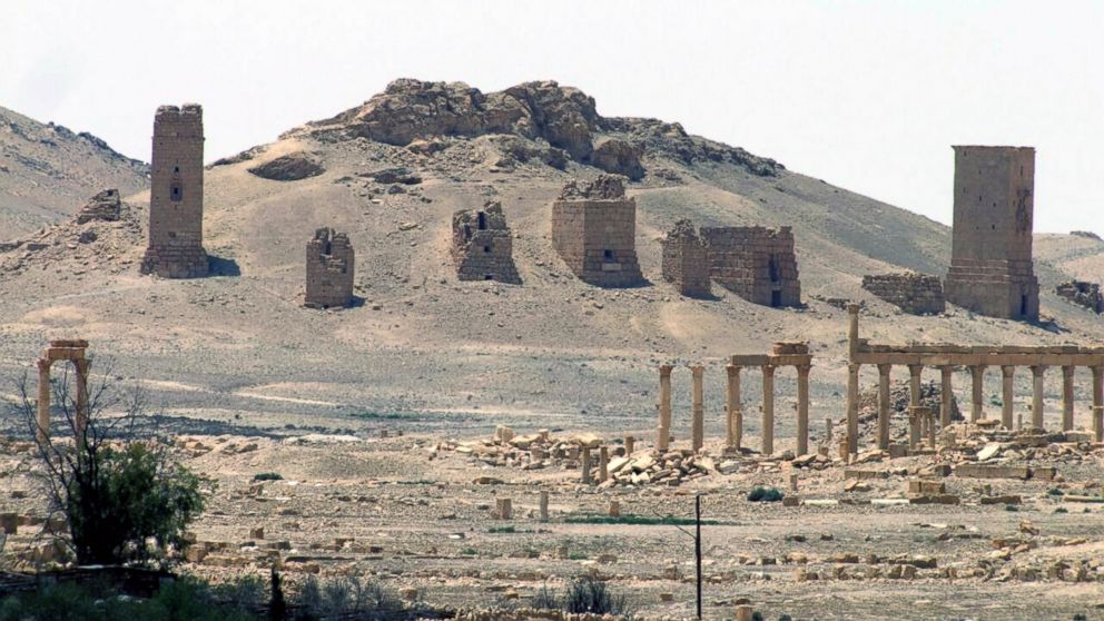 PHOTO: This file photo released on May 17, 2015, by the Syrian official news agency SANA, shows the general view of the ancient Roman city of Palmyra, northeast of Damascus, Syria. 