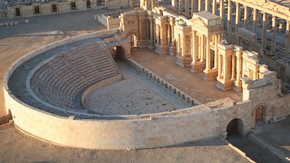 PHOTO: An aerial file photo taken in January 2009 shows part of Palmyra in Syria.