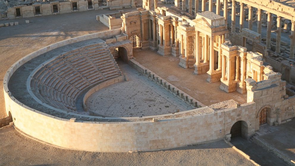 Video Shows 2 000 Year Old Arch Isis Destroyed In Palmyra Syria Abc News