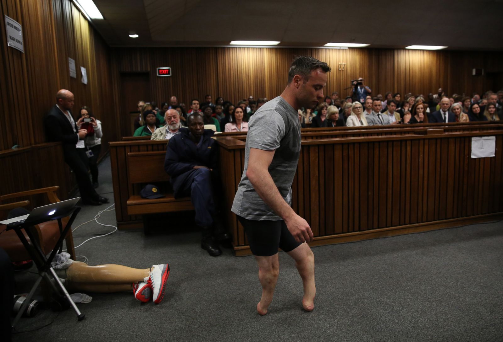 Scenes From Oscar Pistorius' Murder Trial.