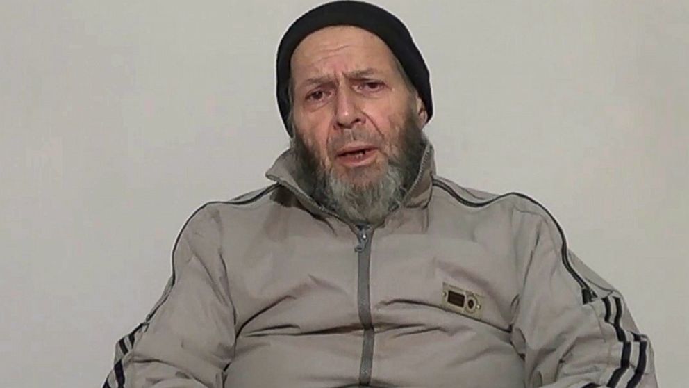 Warren Weinstein is shown in a still from video released anonymously to reporters in Pakistan, Dec. 26, 2013.
