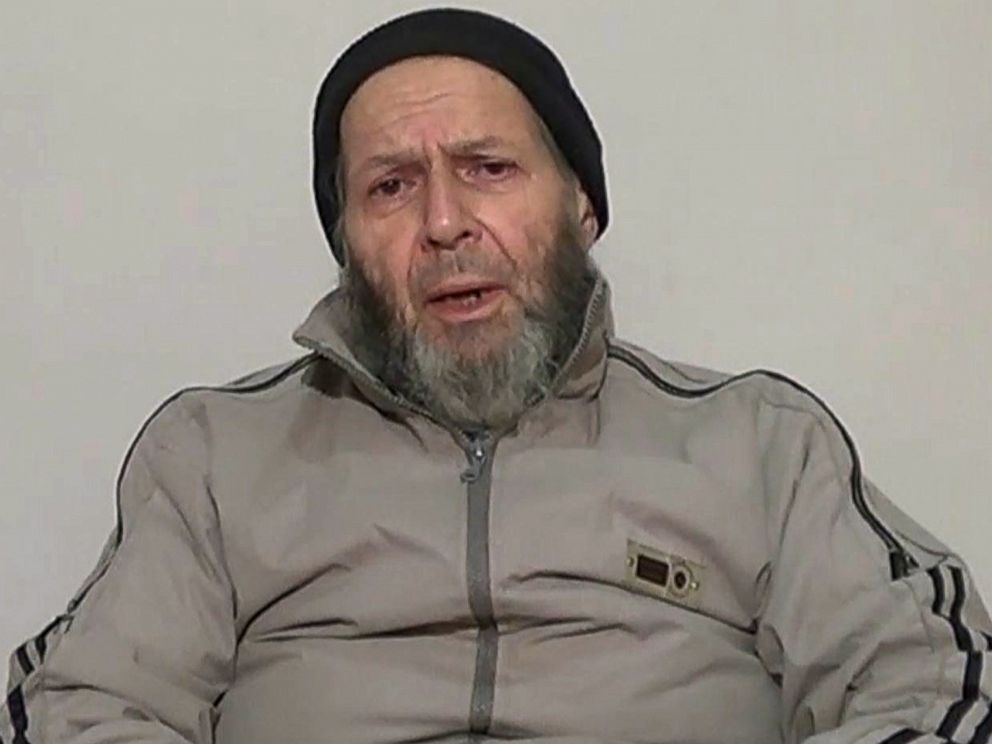 PHOTO: Warren Weinstein is shown in a still from video released anonymously to reporters in Pakistan, Dec. 26, 2013.