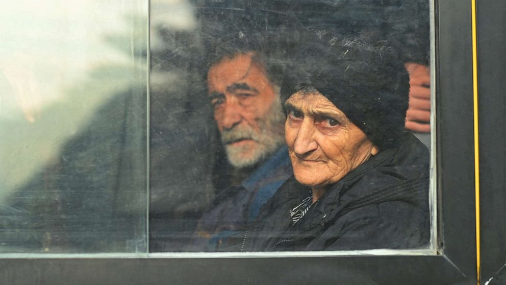 70,000 Armenians, half of disputed enclave's population, have now fled -  ABC News