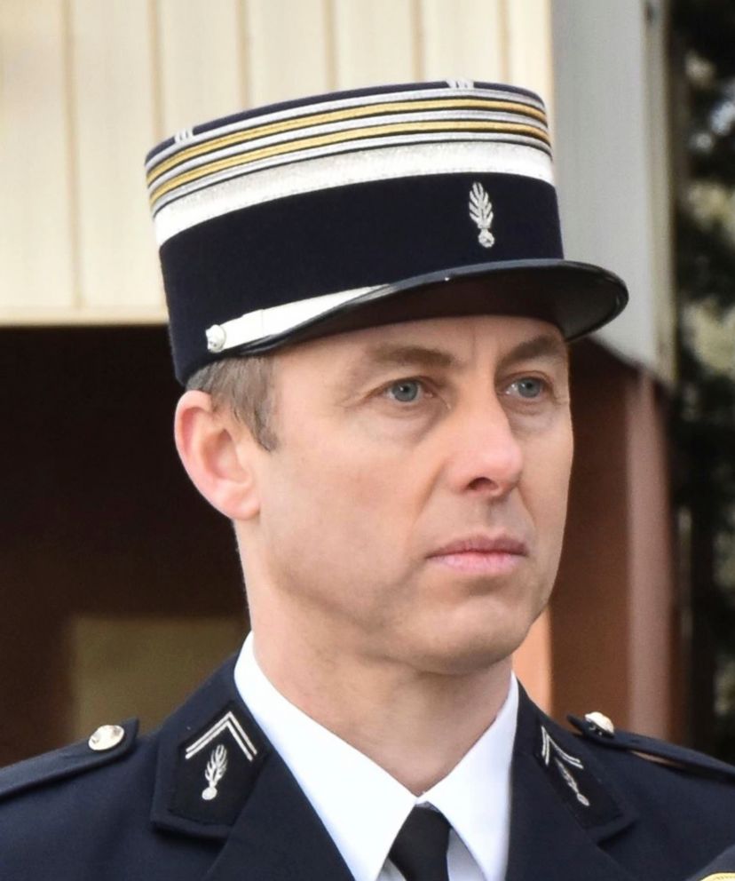 PHOTO: Lieutenant Colonel Arnaud Beltrame is pictured in this image posted by the Gendarmerie Nationale on it's Facebook account, March 24, 2018.
