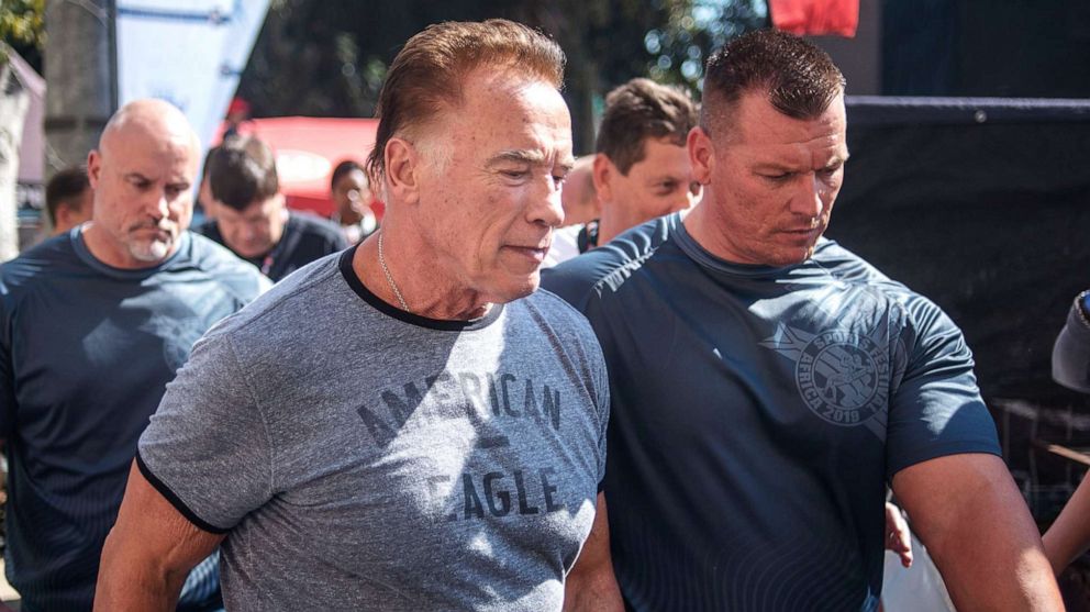 Arnold Schwarzenegger Assaulted At South African Sports Event Images, Photos, Reviews