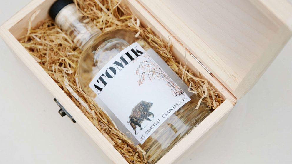 PHOTO: Atomik vodka is a radioactive free vodka produced from crops in Chernobyl's exclusion zone.