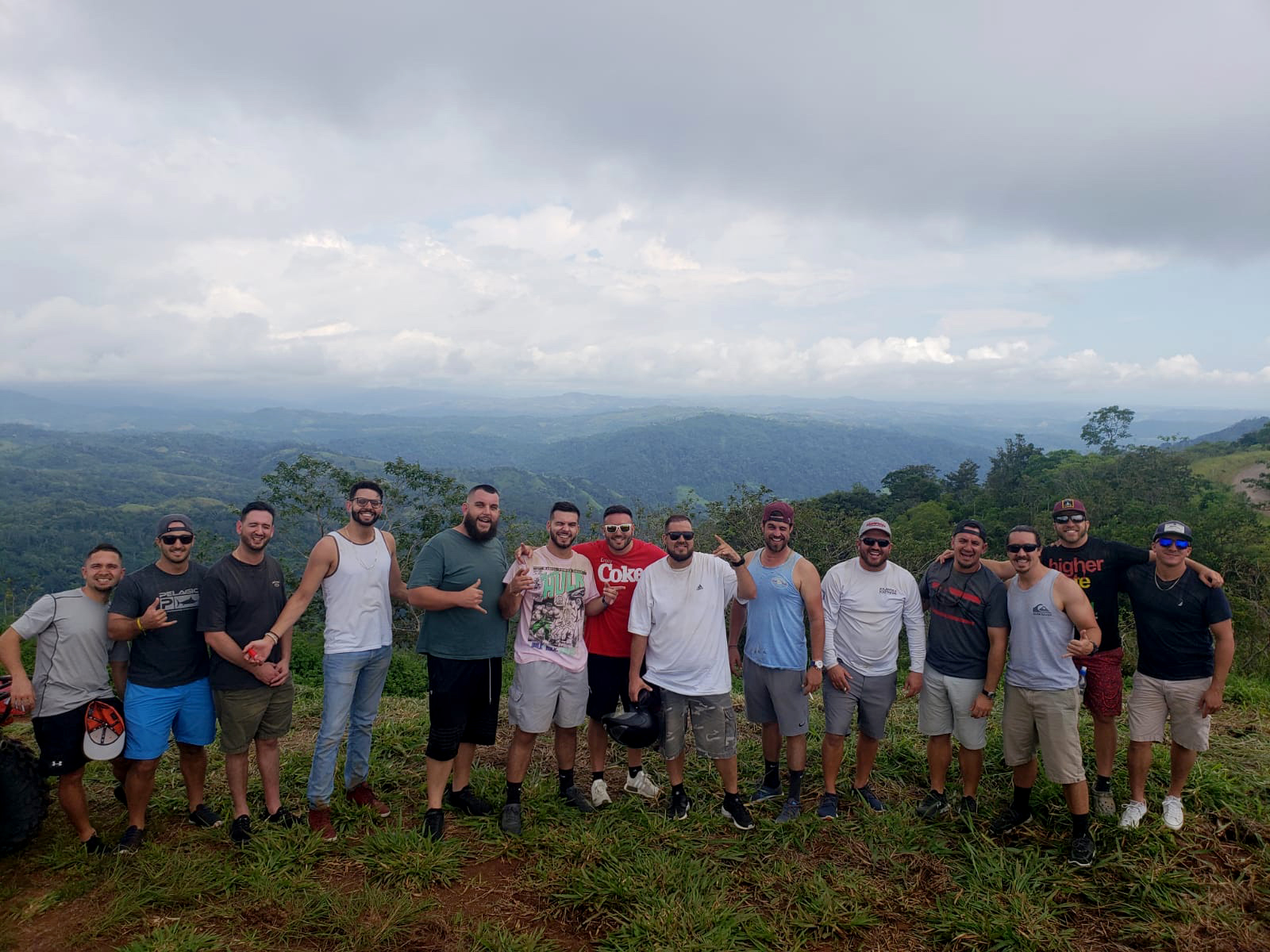 PHOTO: A group of 14 traveled from Miami to Costa Rica in October 2018. The friends were celebrating a bachelor party and four of them were killed in a whitewater-rafting accident.