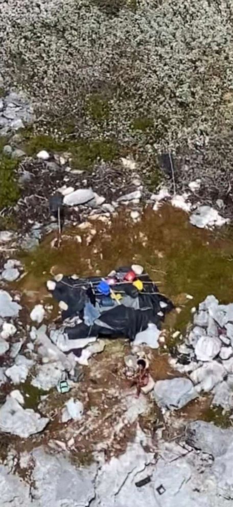 PHOTO: Three people were believed to be stranded on Anguilla Cay for over 30 days, the U.S. Coast Guard said.