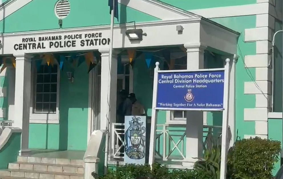 PHOTO: The Central Police Station in the Bahamas is seen on Aug. 8, 2023.